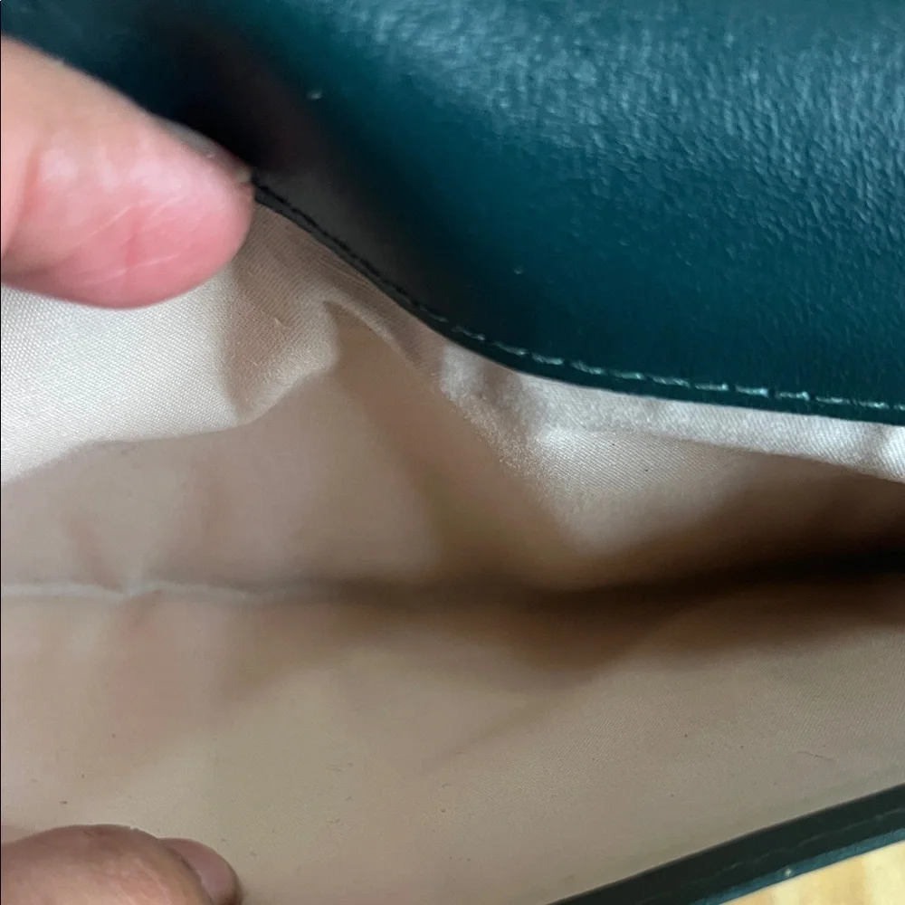 RADLEY LONDON Flapover Phone/credit card crossbody Blue Leather Crossbody Bag - Picture 7 of 12